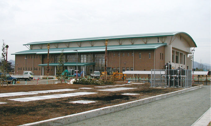 Gymnasium at Chikugo Iarge regional park